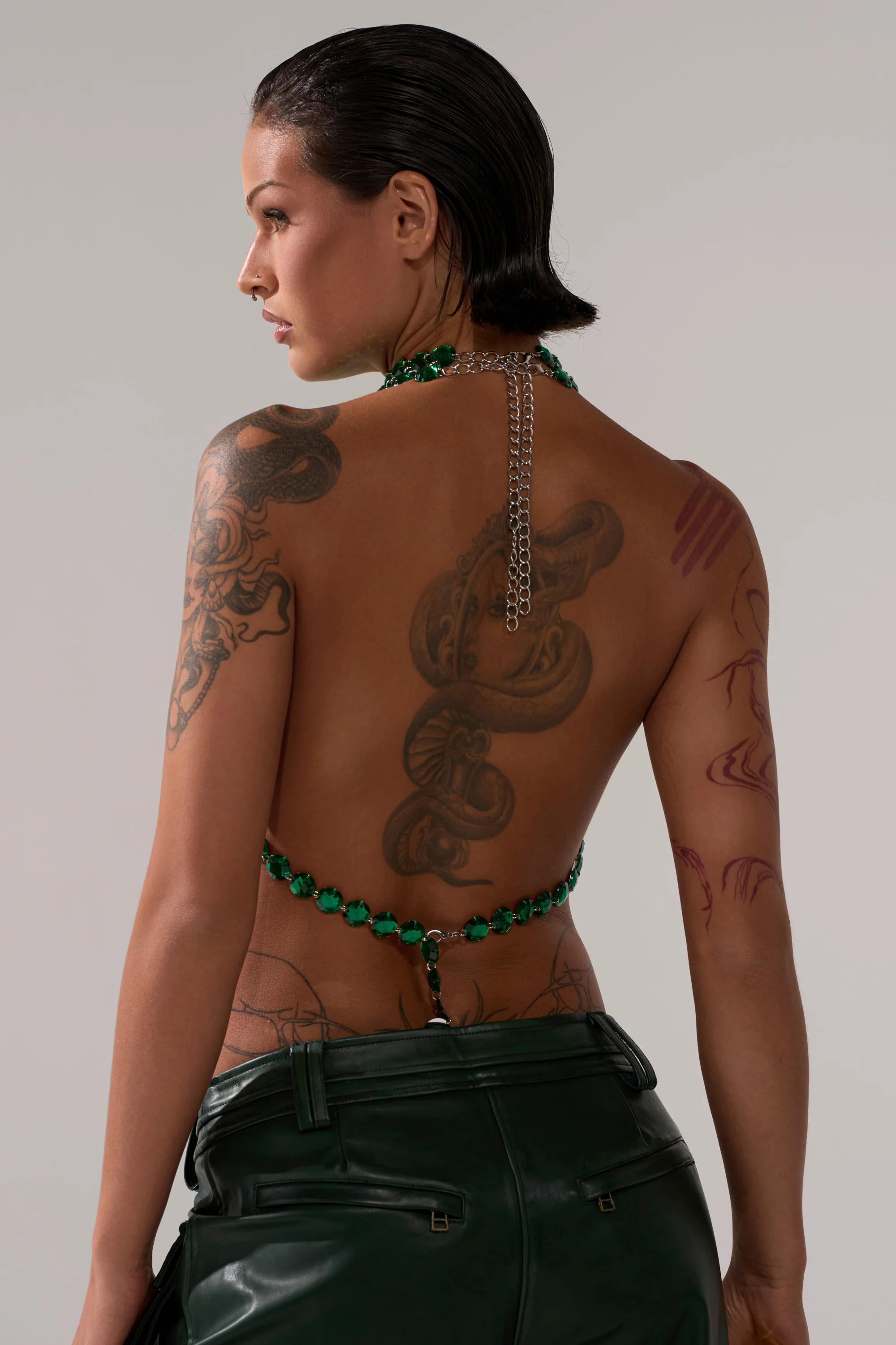 LET THE FEELINGS TAKE CONTROL BEADED BRALETTE - Image 5