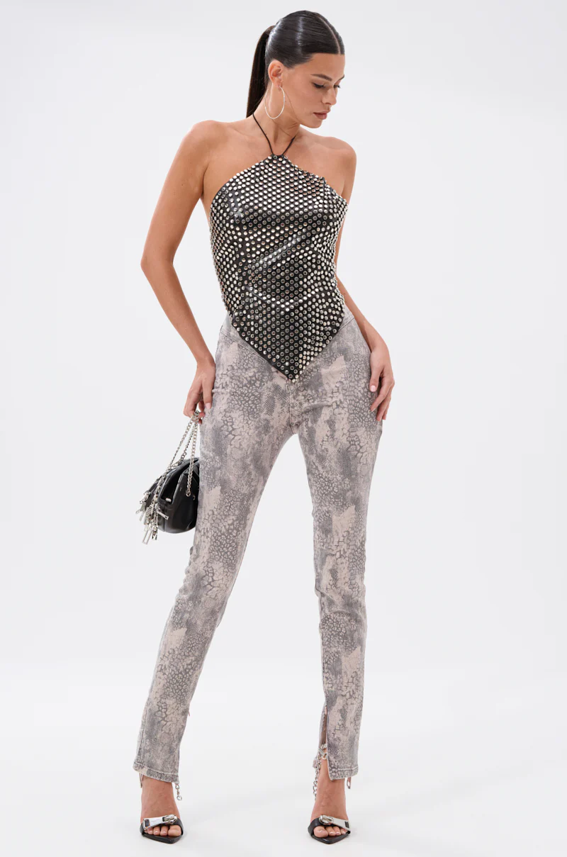 LETS GET FUNKY BEADED TOP - Image 6