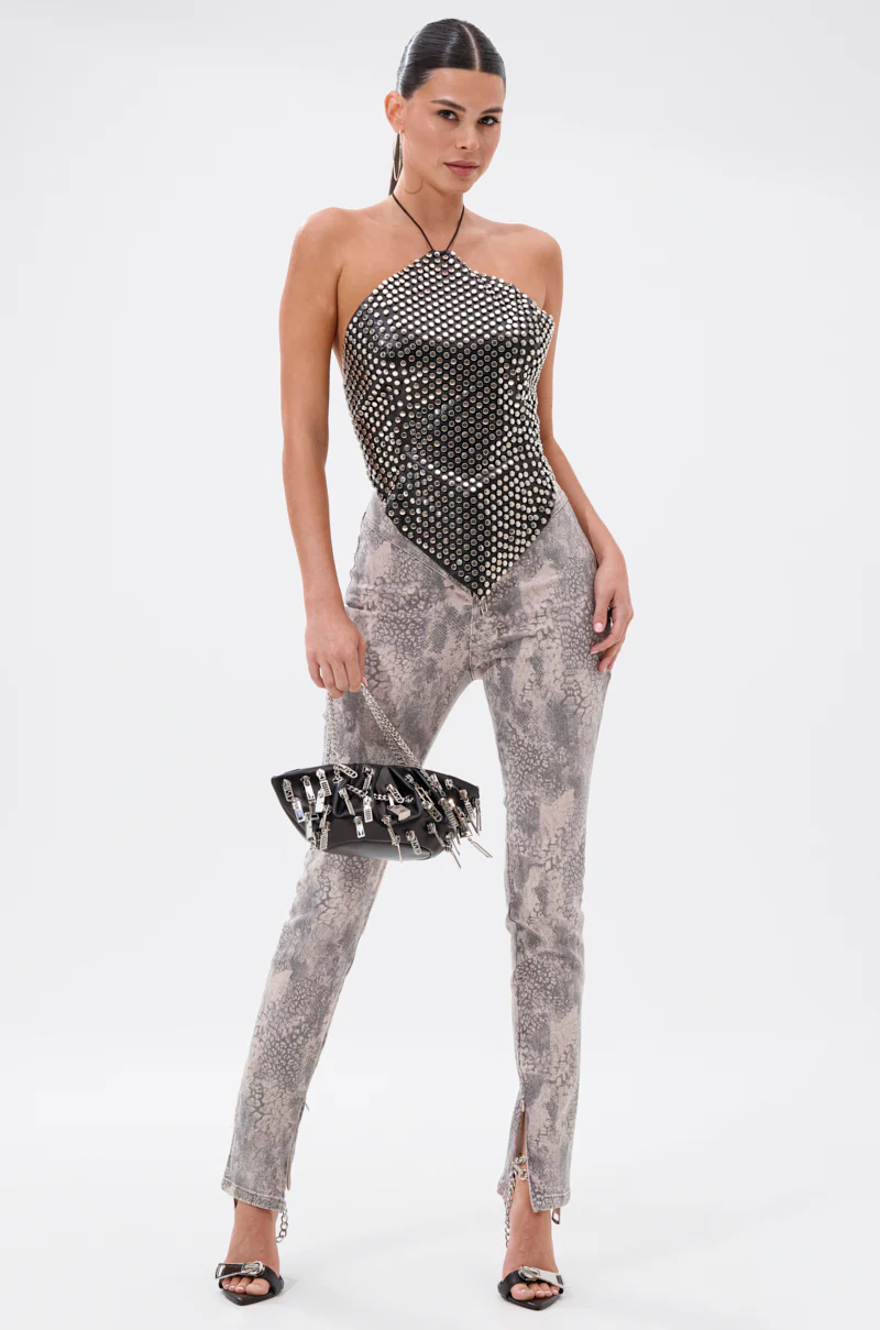 LETS GET FUNKY BEADED TOP - Image 9