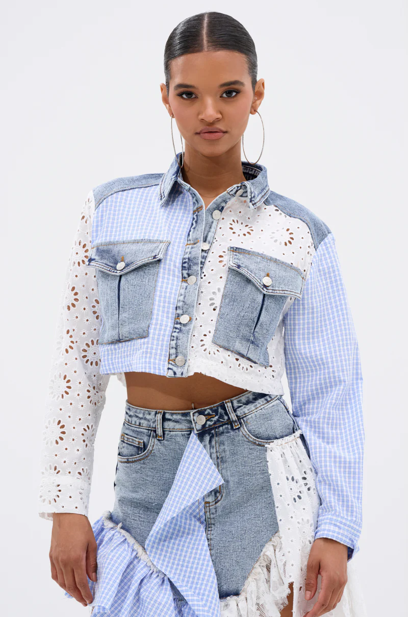LET'S HAVE FUN BUTTON DOWN TOP - Image 2
