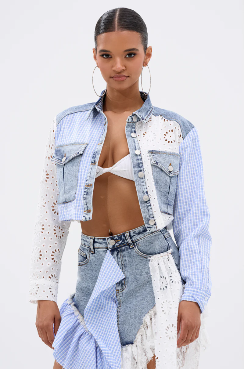 LET'S HAVE FUN BUTTON DOWN TOP - Image 3
