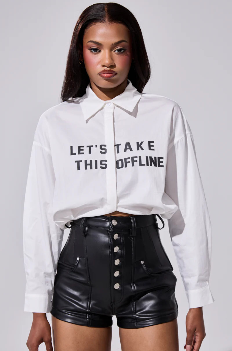 LETS TAKE IT OFFLINE BUTTON DOWN - Image 3