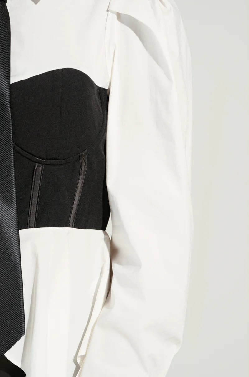 LETS TALK BUSINESS BUTTON DOWN TOP - Image 6