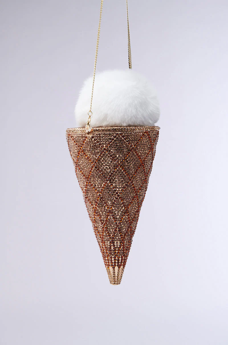 LICK IT UP FAUX FUR ICE CREAM BAG - Image 4