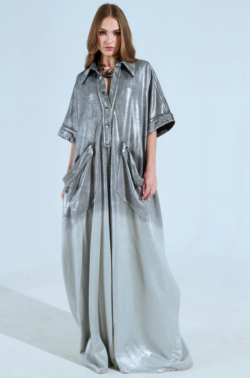 LIFE GOES ON OMBRE FRENCH TERRY JUMPSUIT - Image 3