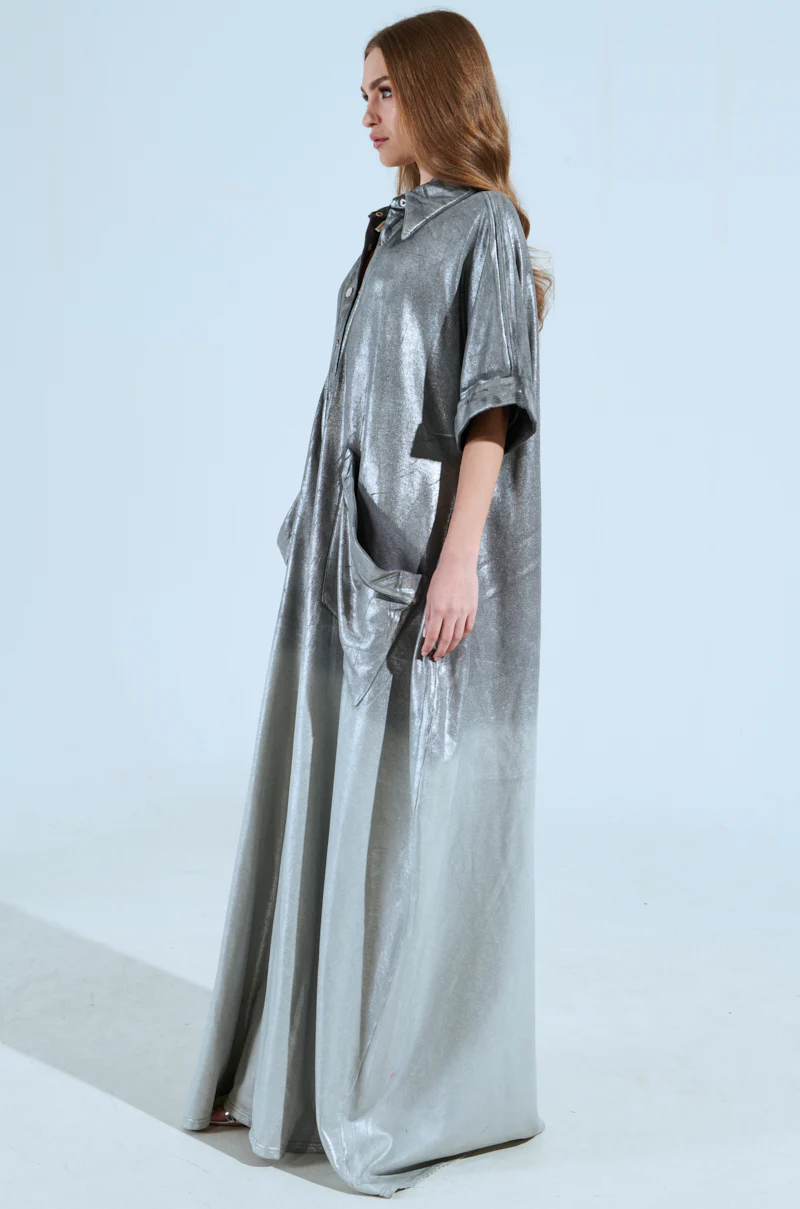 LIFE GOES ON OMBRE FRENCH TERRY JUMPSUIT - Image 4