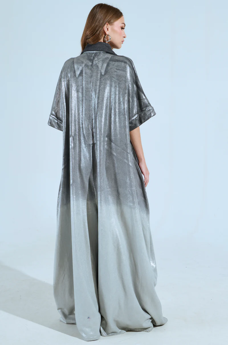 LIFE GOES ON OMBRE FRENCH TERRY JUMPSUIT - Image 5
