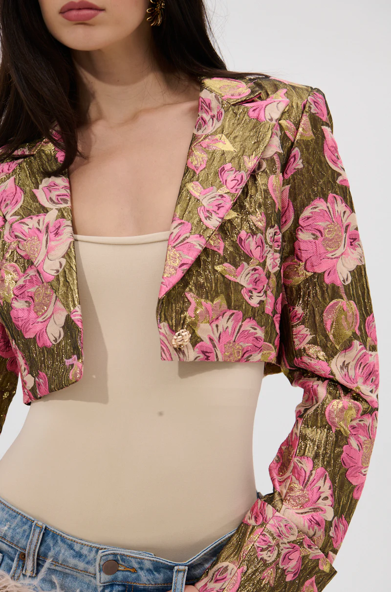 LIGHT THE WAY BROCADE BLAZER - Image 10