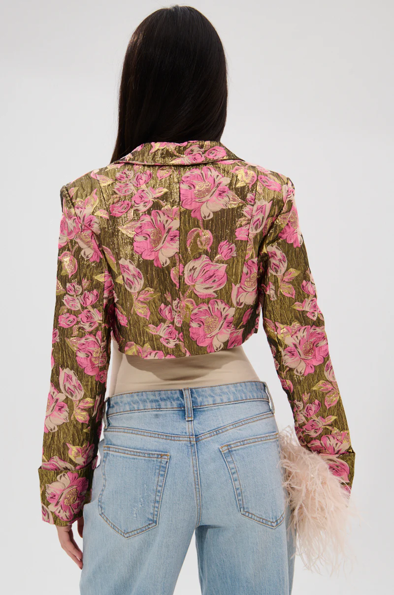 LIGHT THE WAY BROCADE BLAZER - Image 7