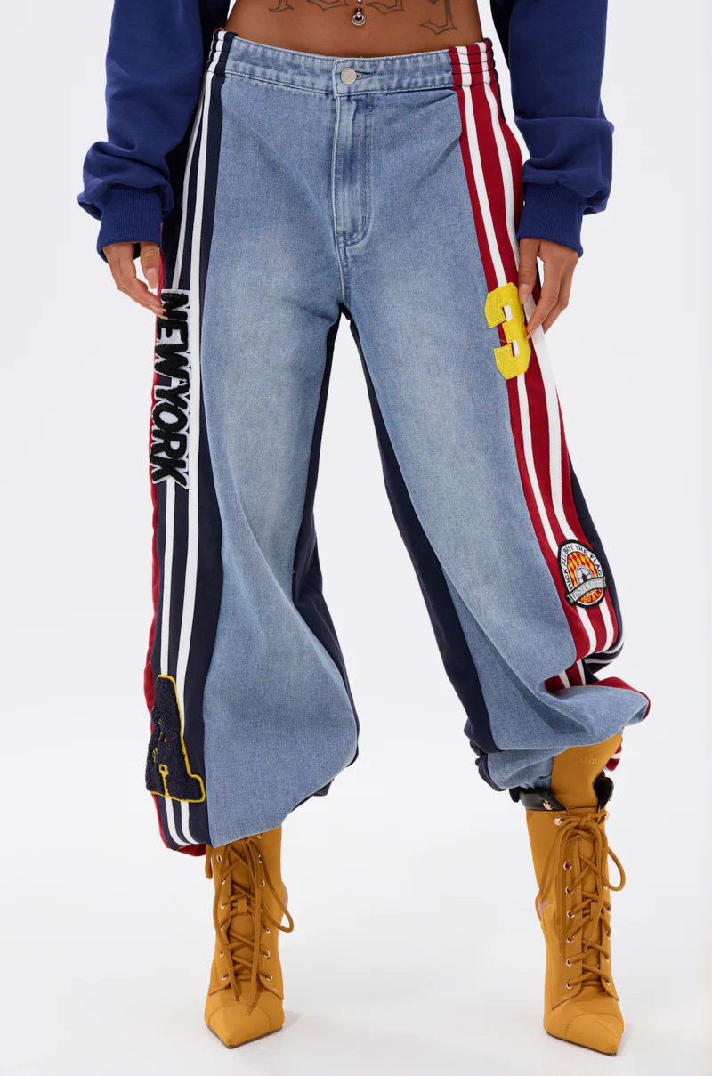 LIGHTS OUT TWO-IN-ONE JEANS