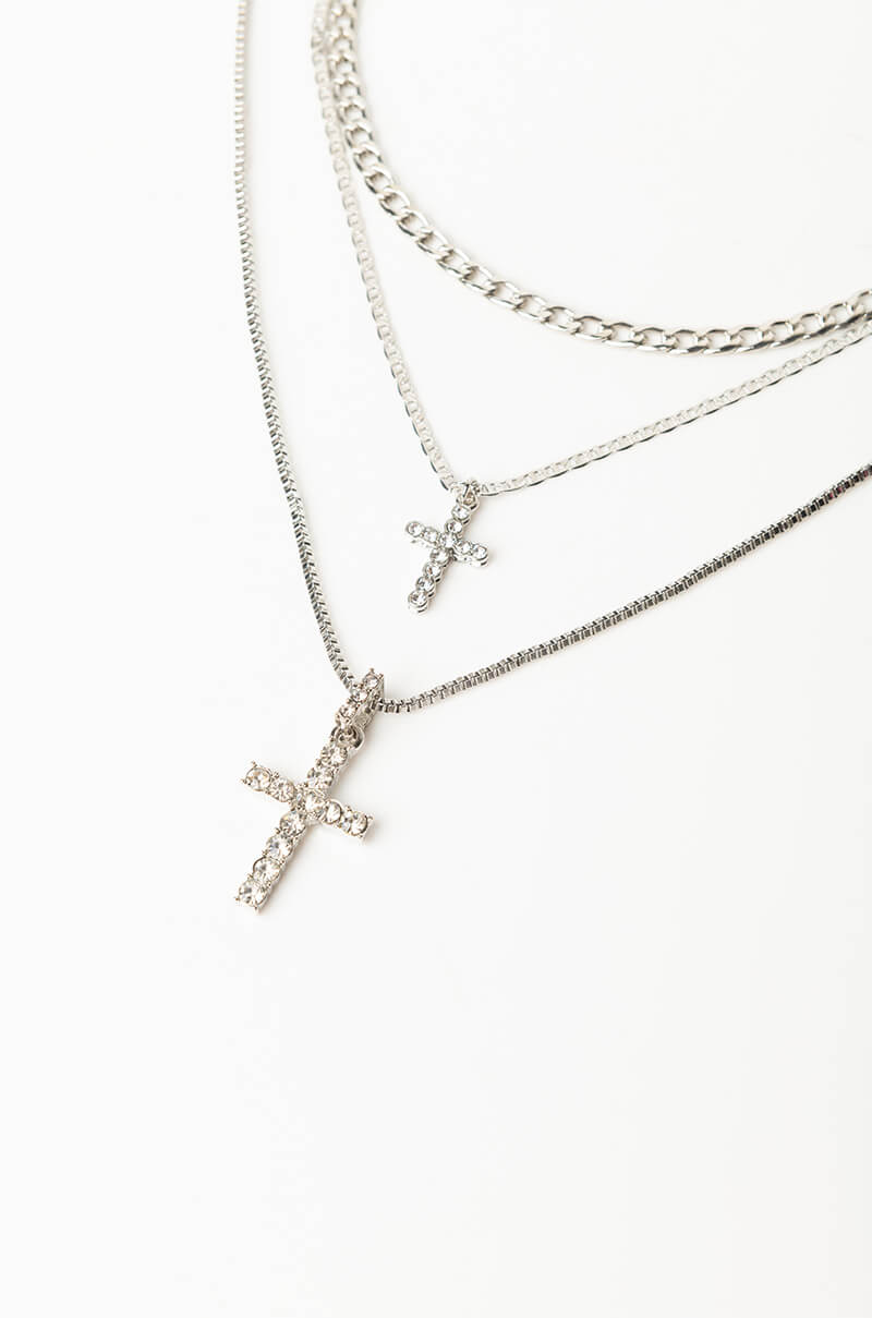 LIKE A PRAYER LAYERED NECKLACE