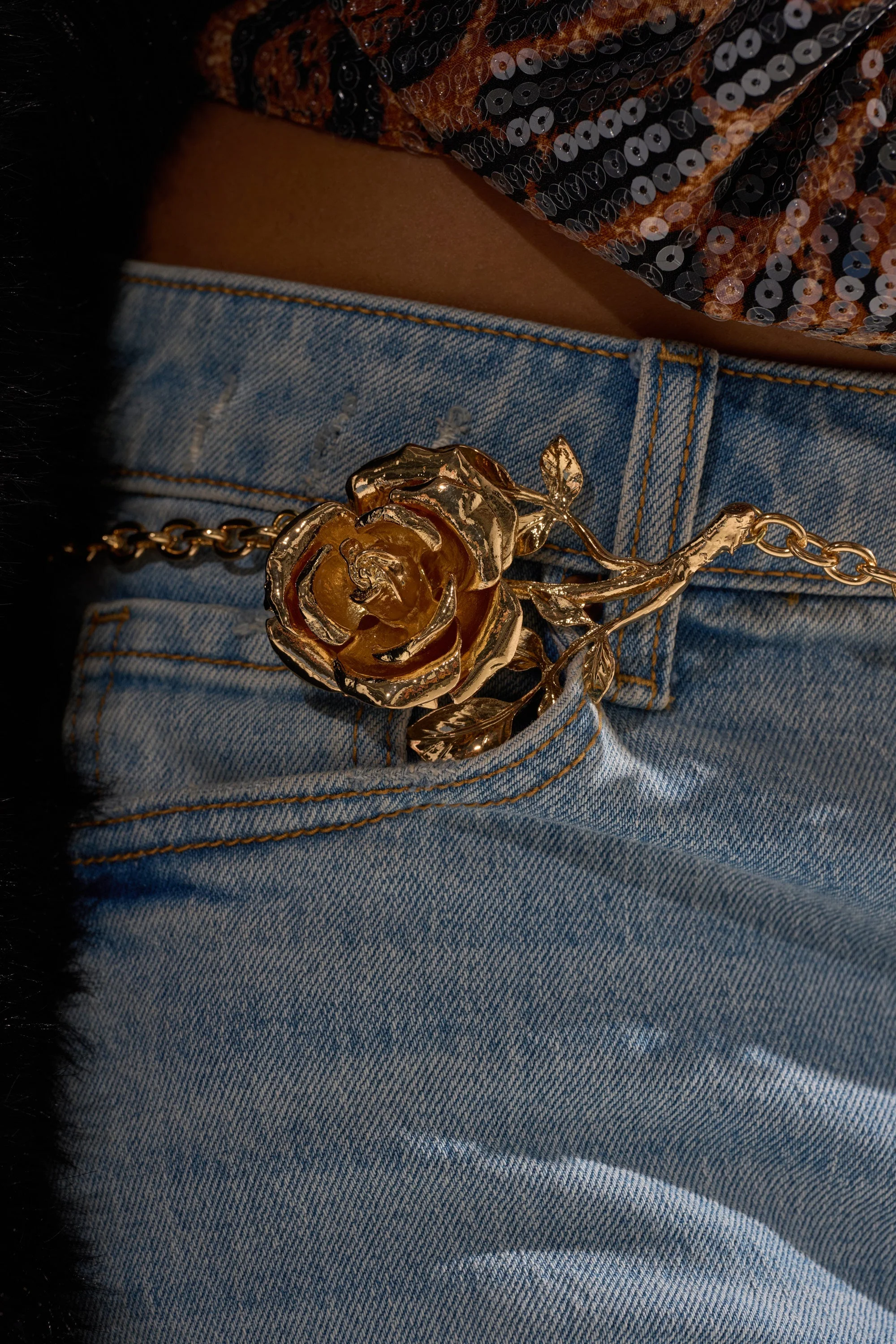 LIKE A ROSE CHAIN BELT - Image 4