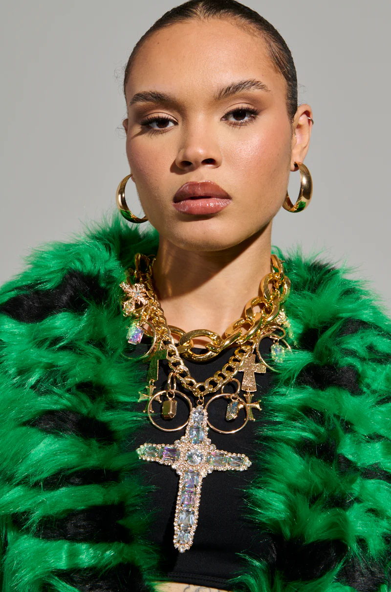 LIKE A VIRGIN STATEMENT NECKLACE - Image 3