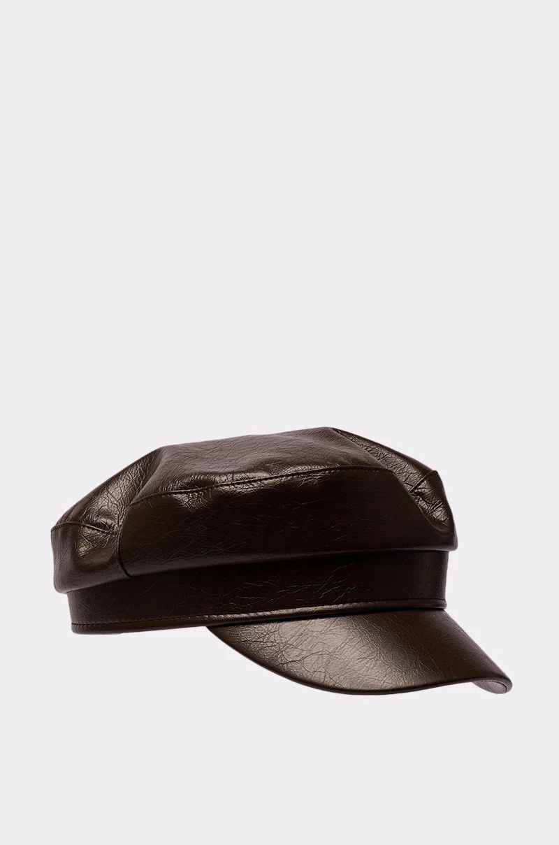 LIKE BUTTER PU BRIM HAT - Image 4