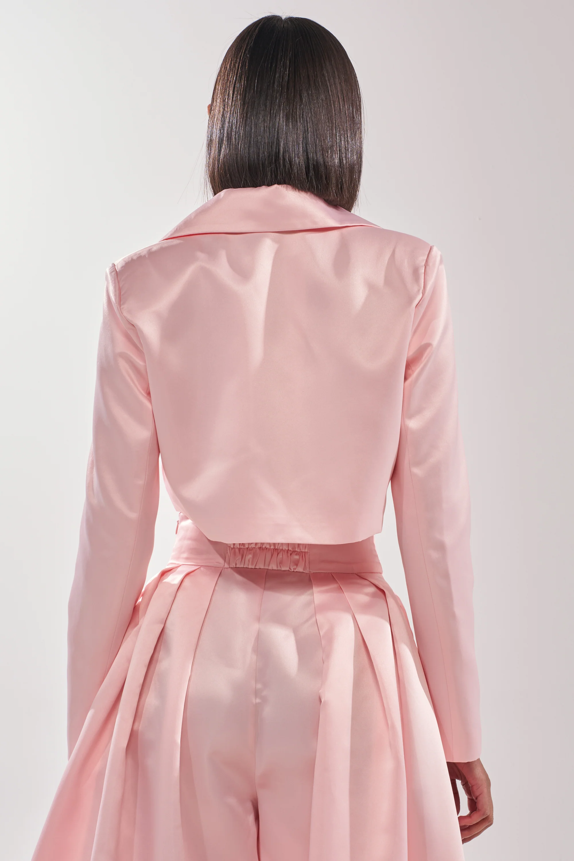 LILA SATIN BLAZER - Image 4