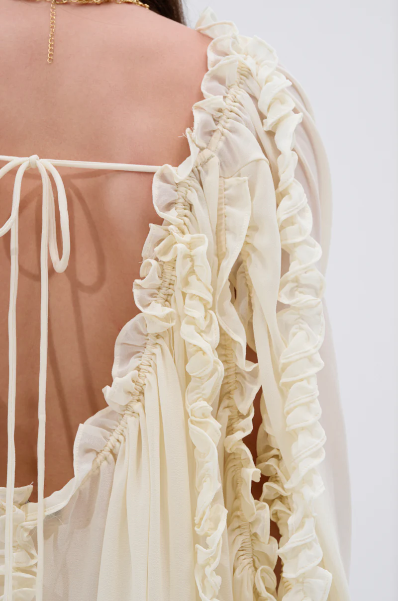 LILA WOVEN DRAPEY BLOUSE - Image 8