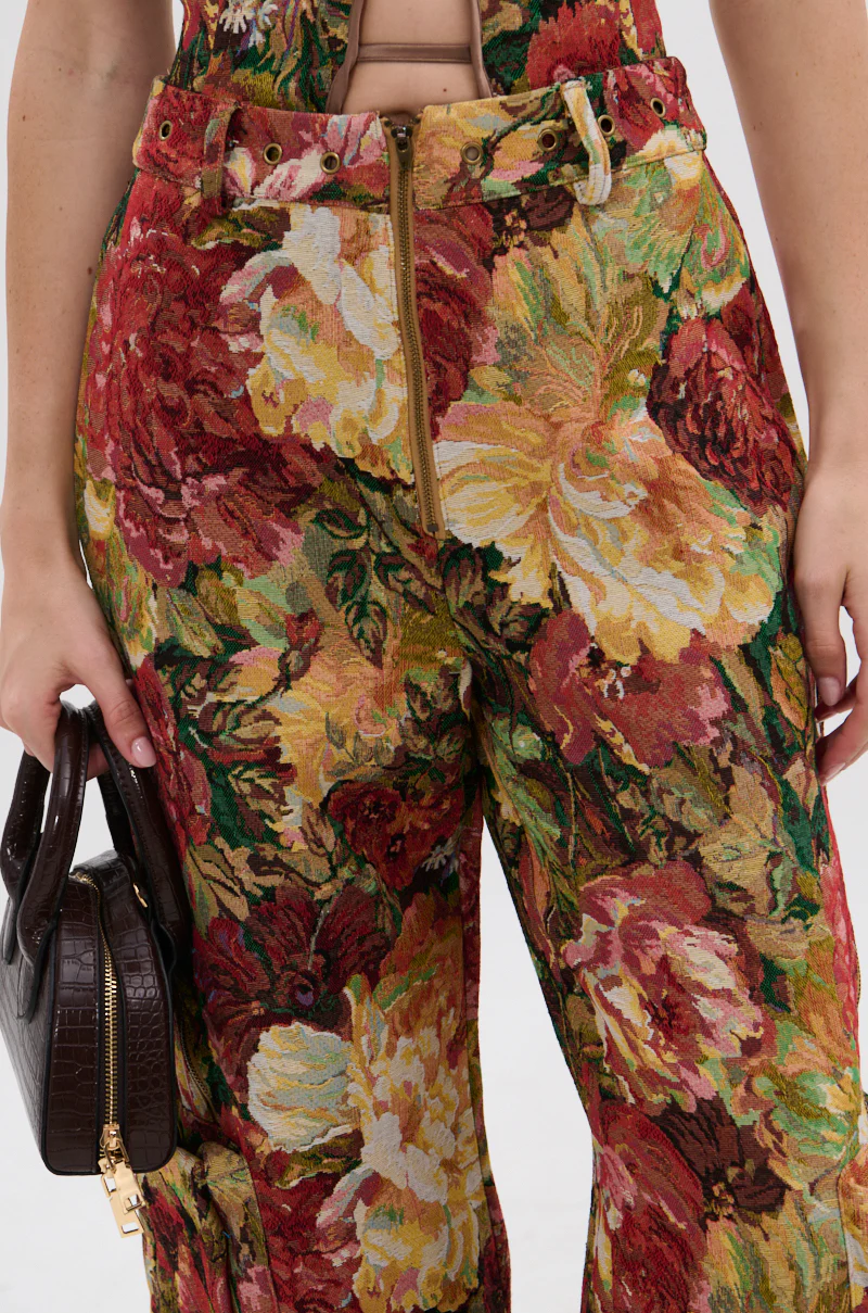 LILY BROCADE TROUSER - Image 10