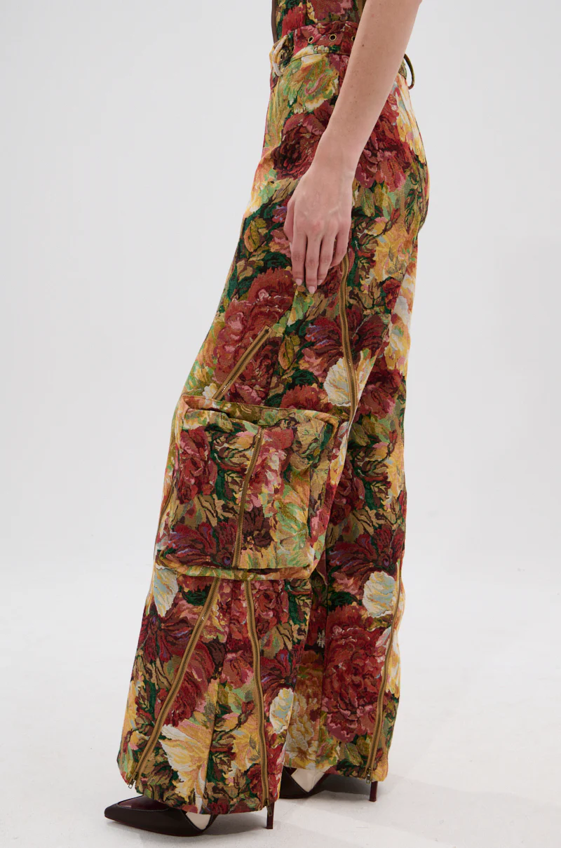 LILY BROCADE TROUSER - Image 5