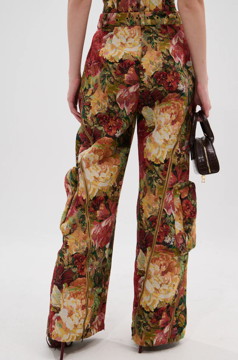 LILY BROCADE TROUSER - Image 6