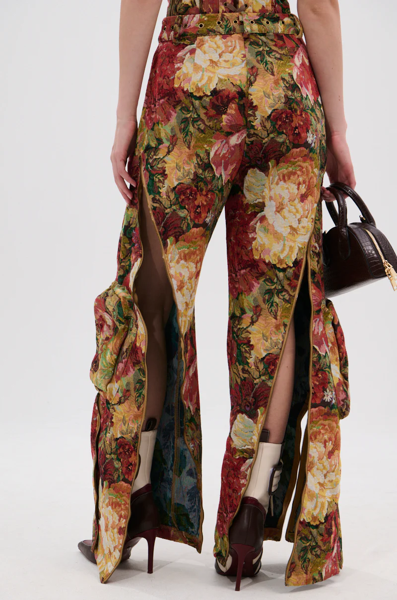 LILY BROCADE TROUSER - Image 7