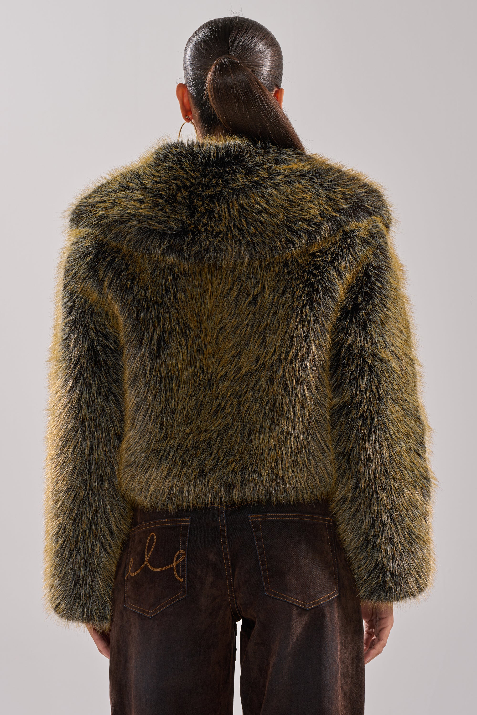 LIMONCELLO FAUX FUR COAT - Image 7