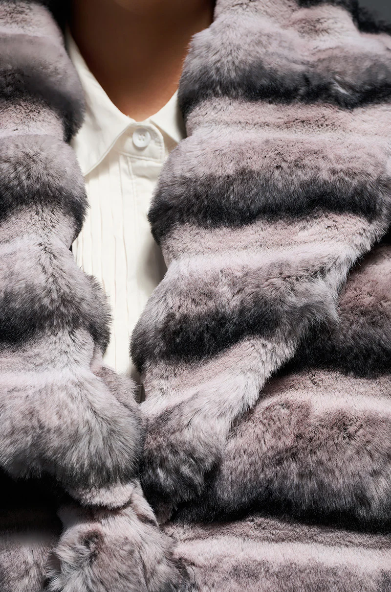 LINCOLN PARK FAUX FUR COAT - Image 5