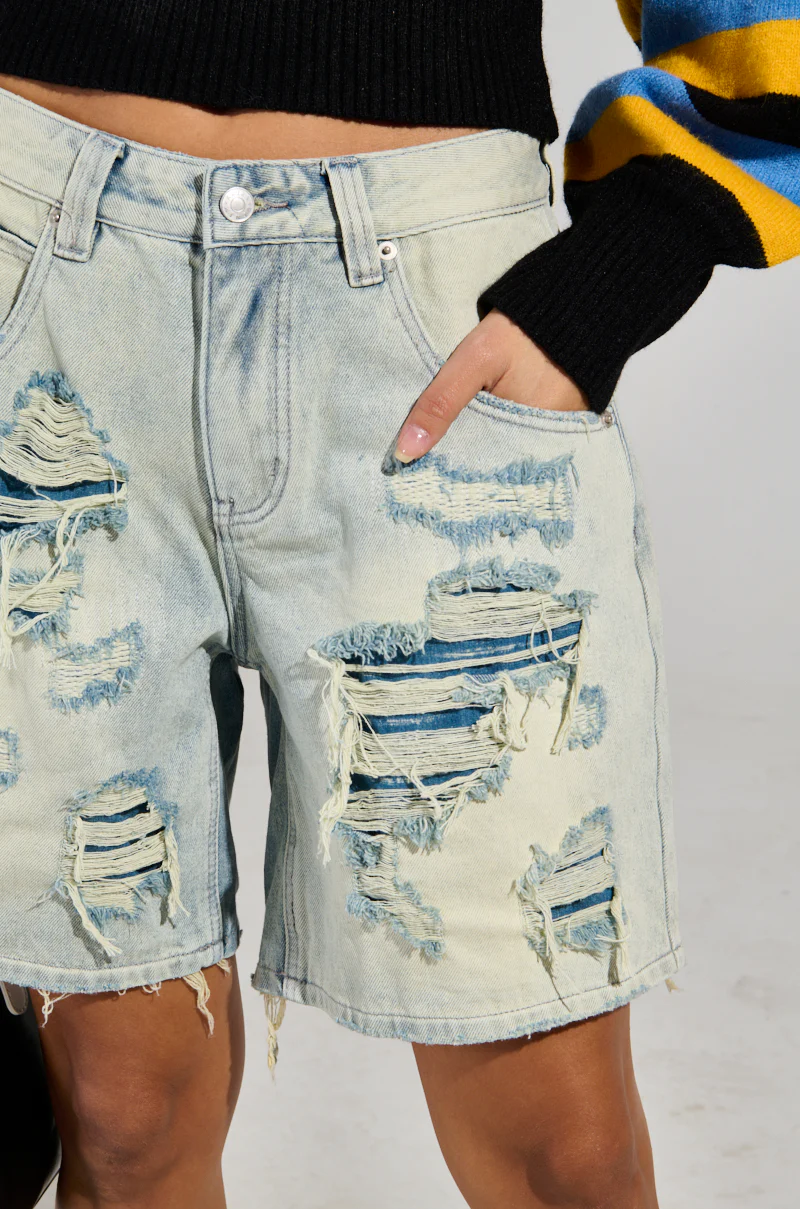 LITE UP DENIM SHORT - Image 6