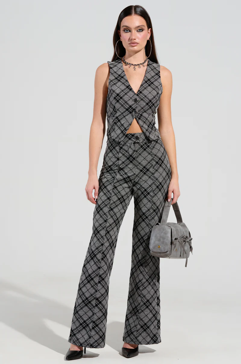 LITTLE LOVE PLAID VEST - Image 5
