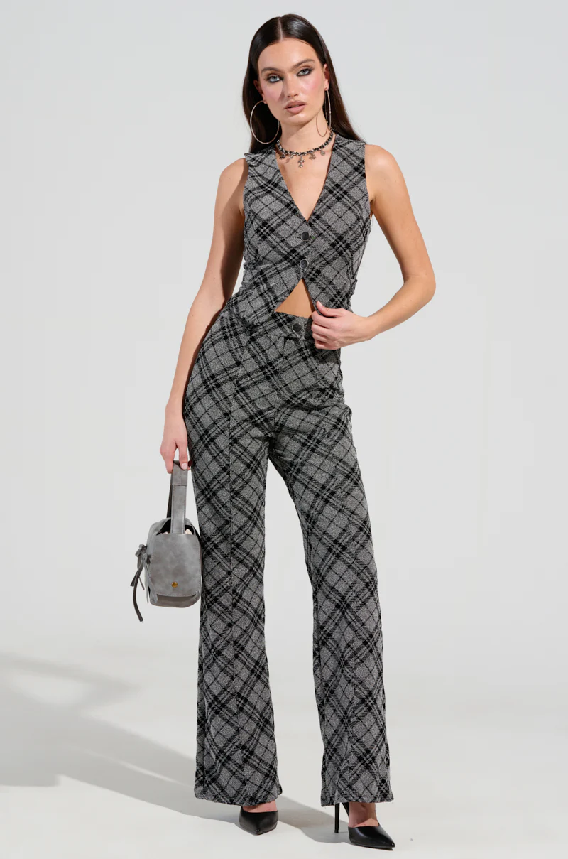 LITTLE LOVE PLAID VEST - Image 6