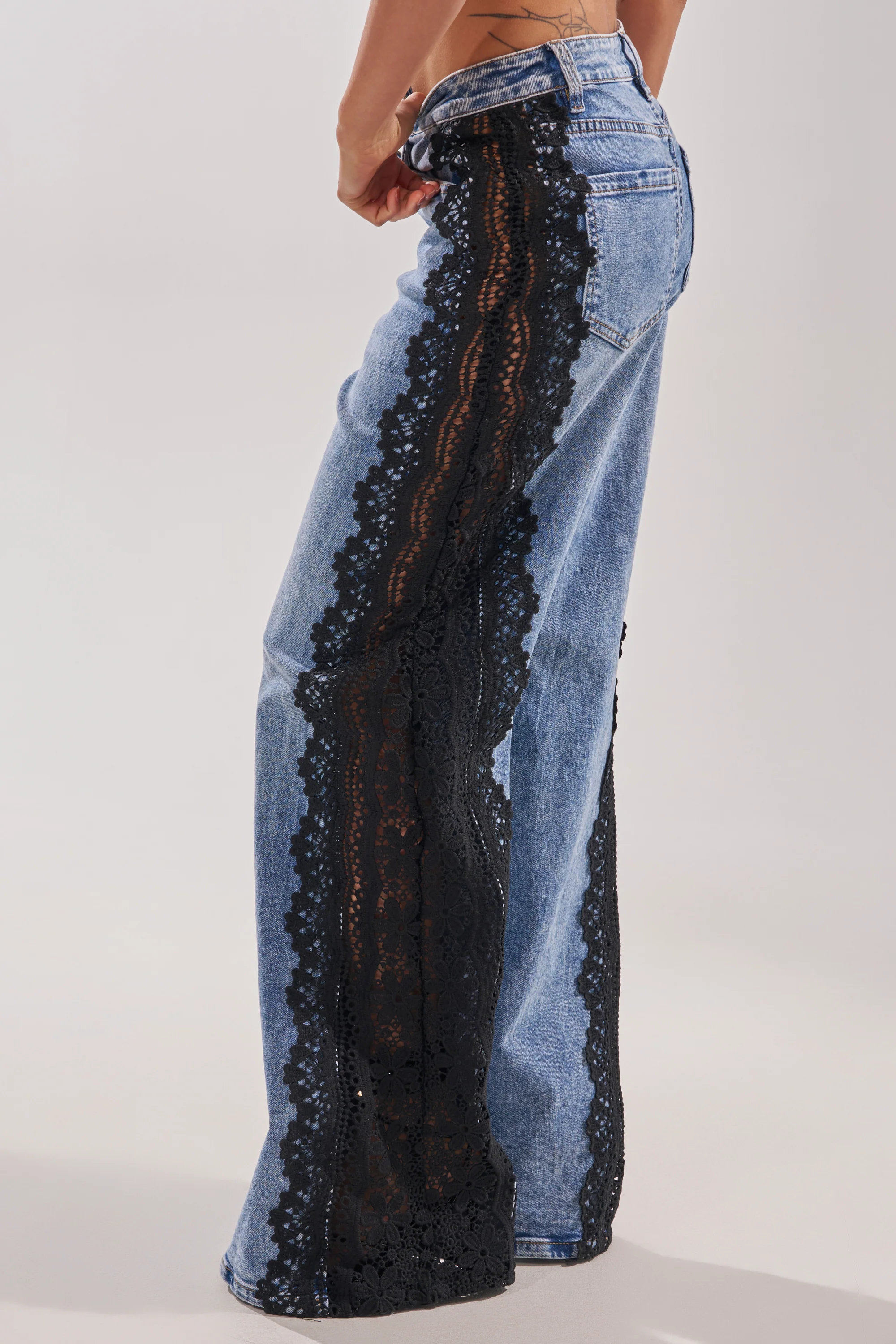 LOCKED IN LACE DENIM - Image 3