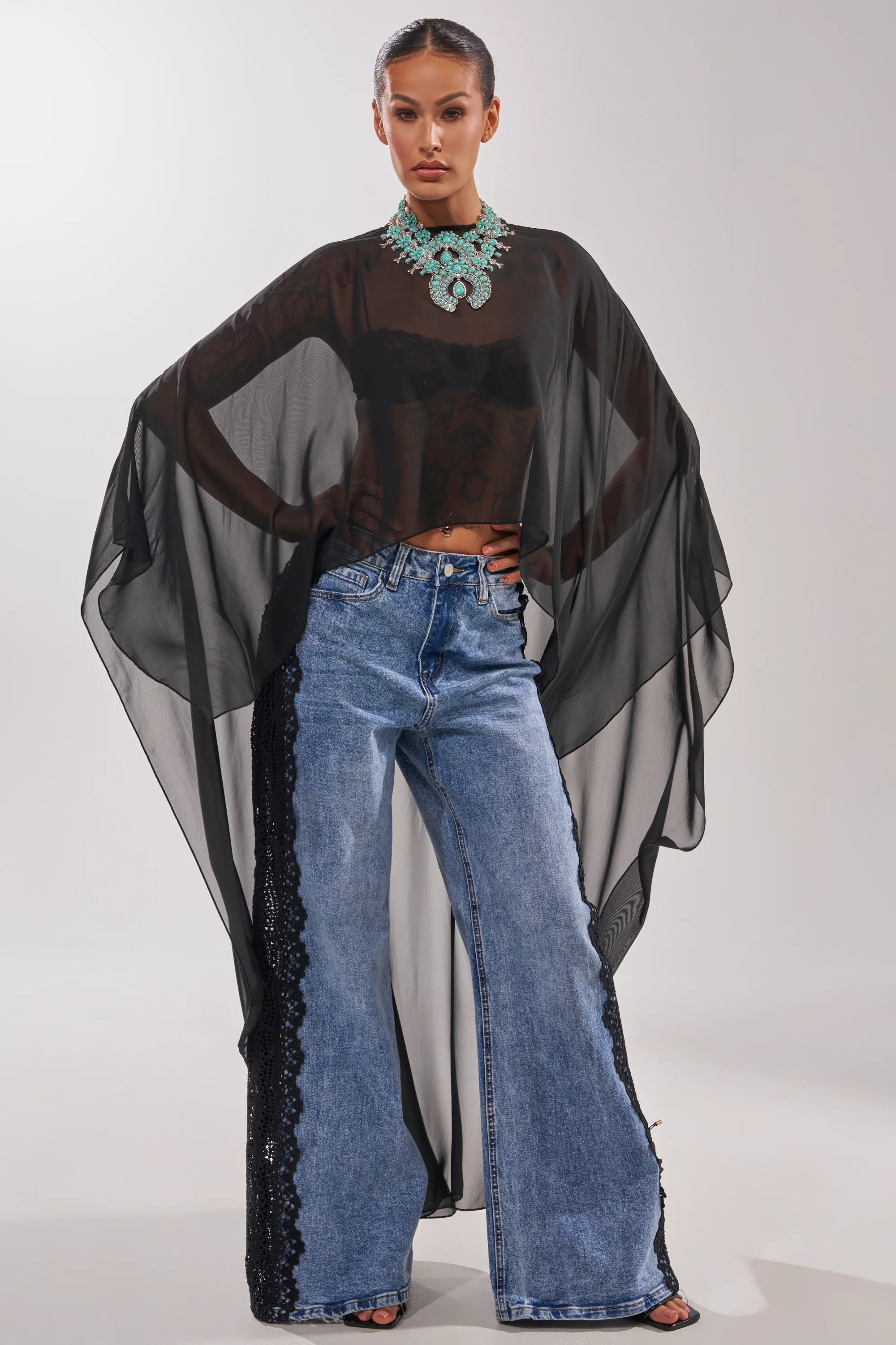 LOCKED IN LACE DENIM - Image 8