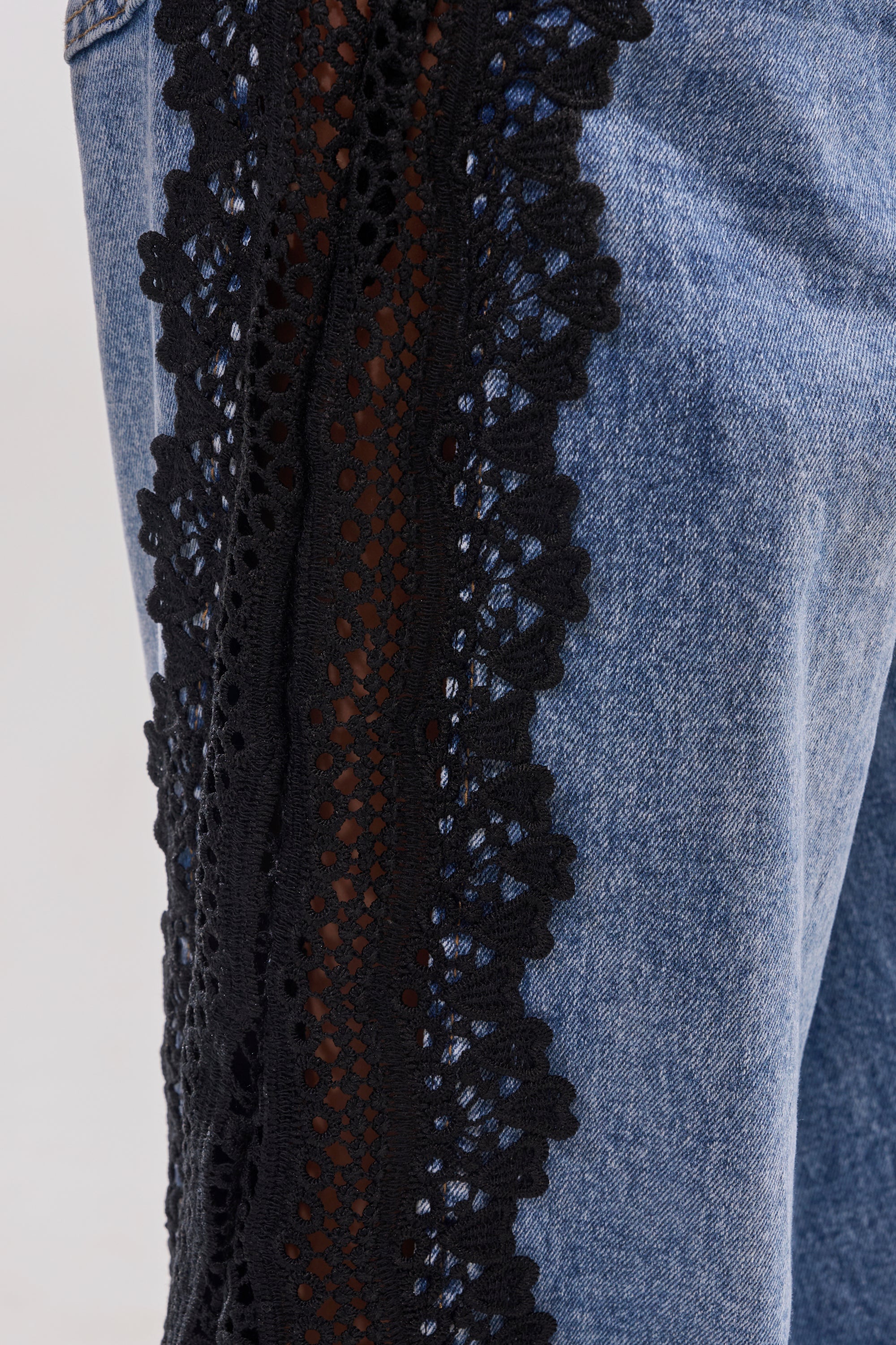 LOCKED IN LACE DENIM - Image 9