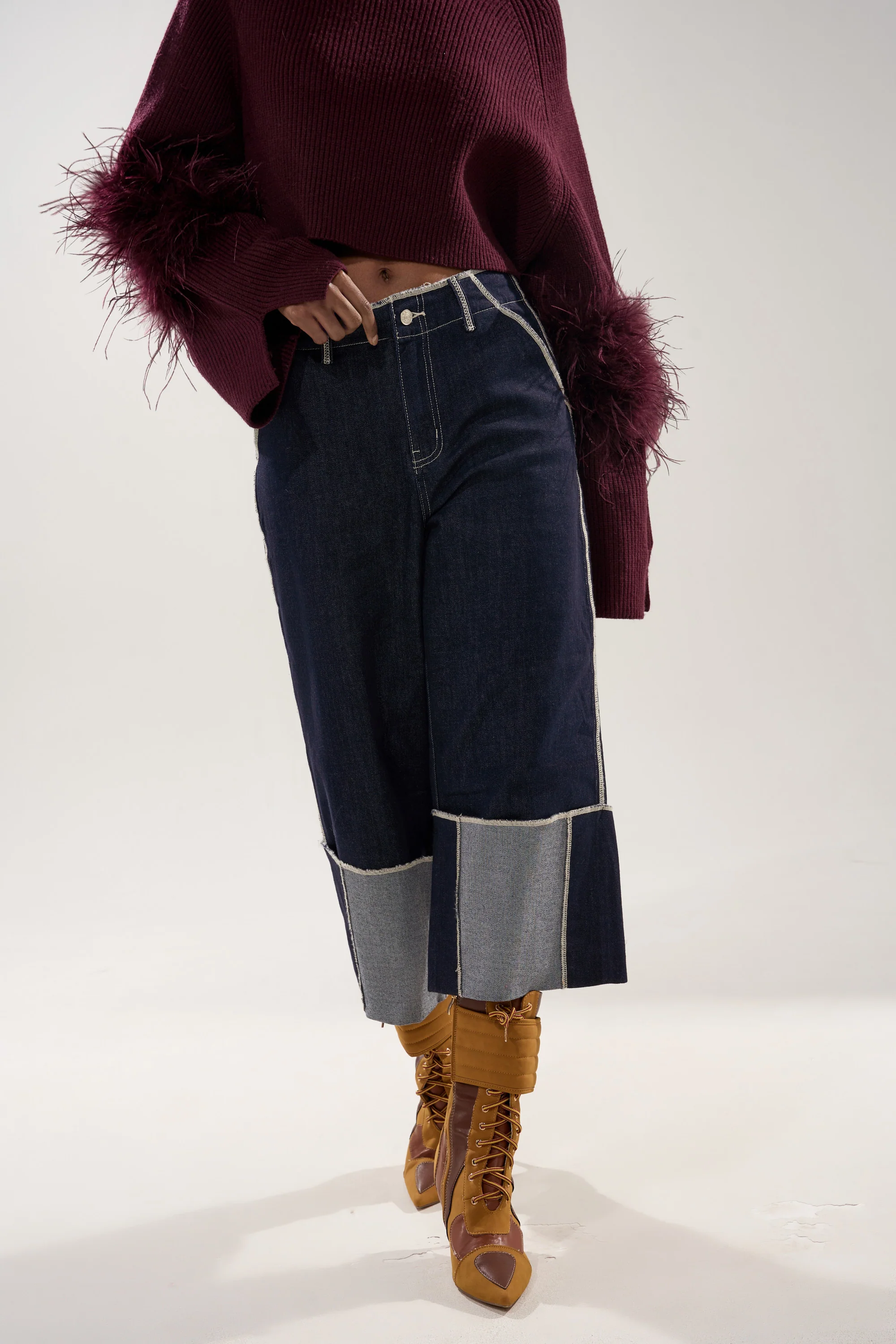 LOCKED UP DENIM BERMUDA SHORT - Image 3