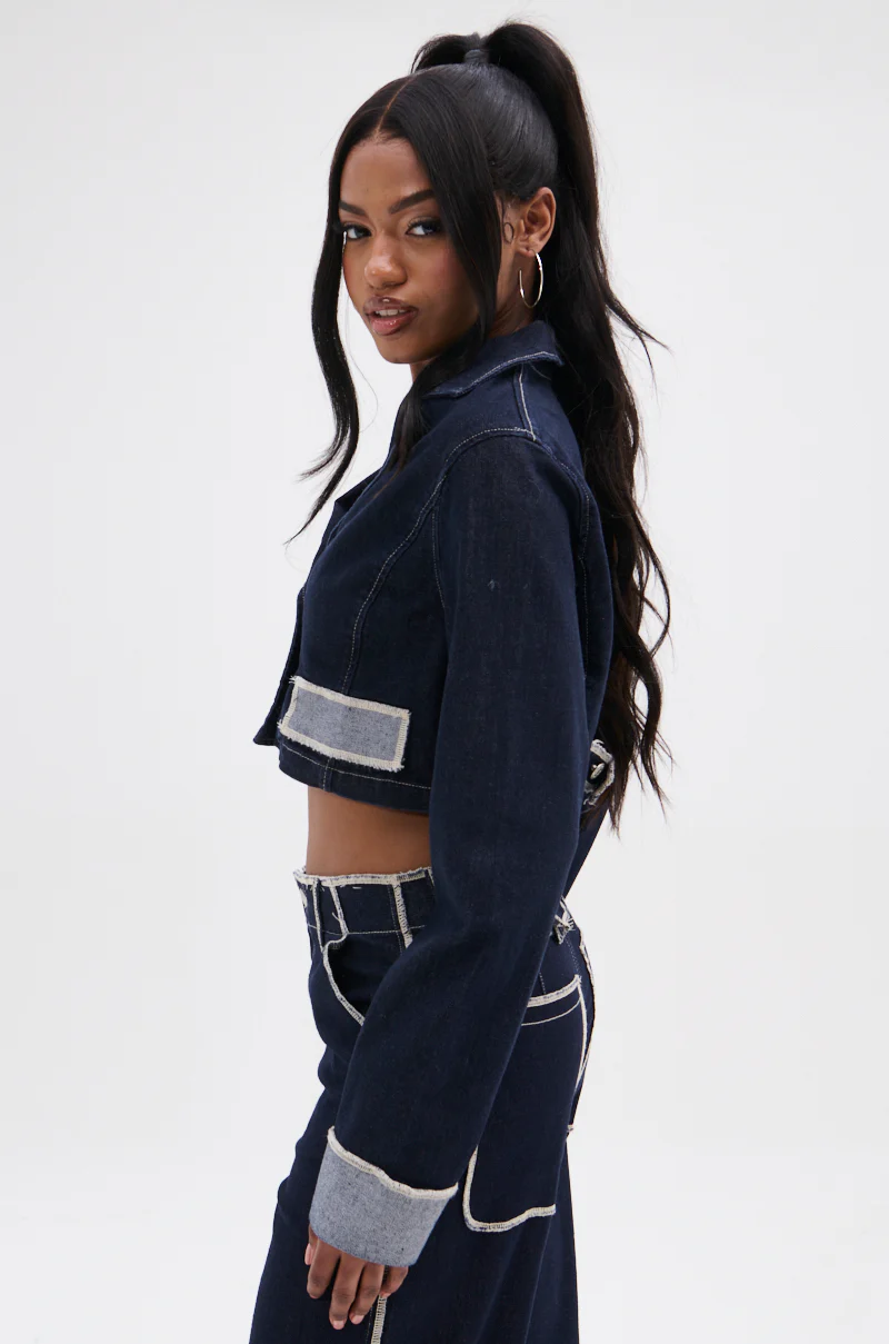 LOCKED UP DENIM BLAZER - Image 4