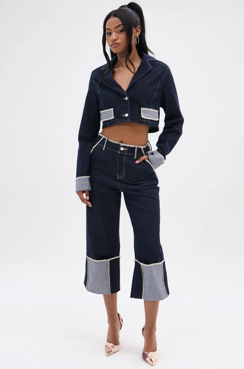 LOCKED UP DENIM BLAZER - Image 6