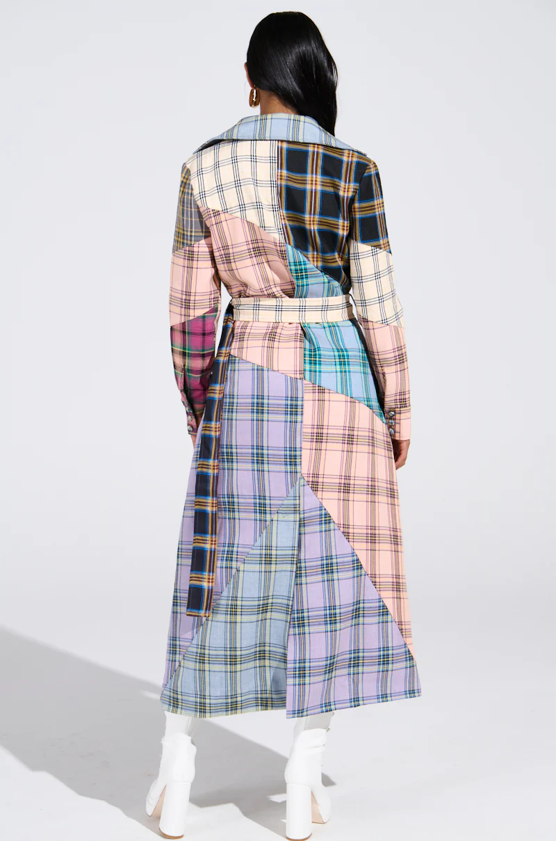 LOGAN PATCHWORK TRENCH - Image 6