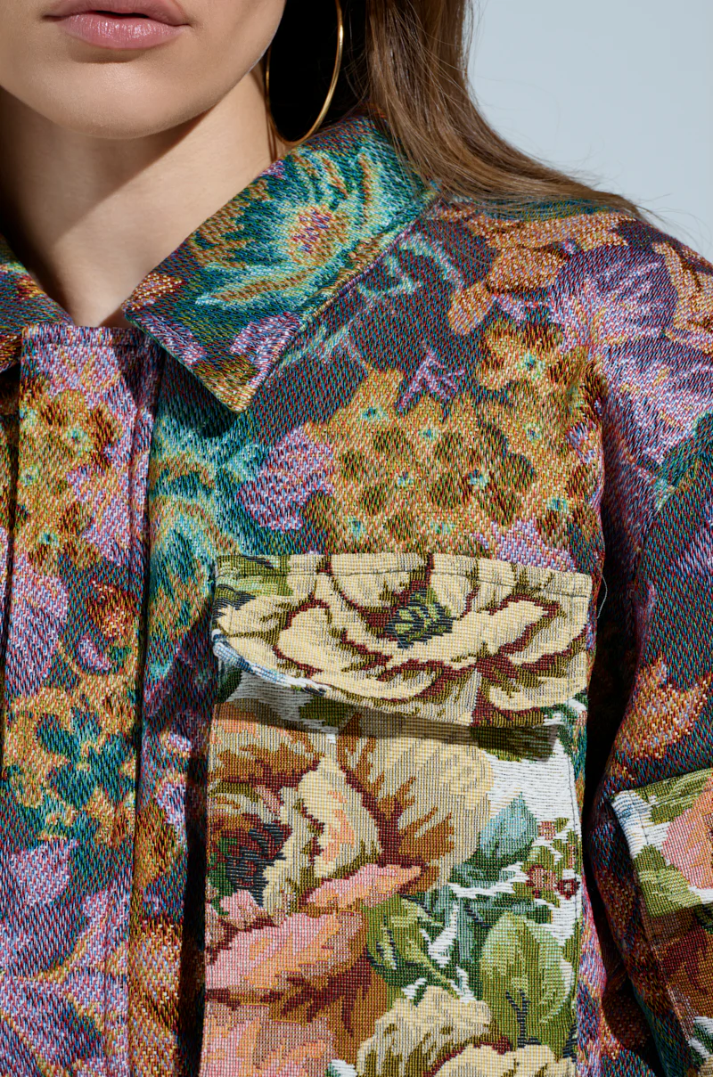 LOGAN SQUARE JACQUARD BOMBER - Image 10