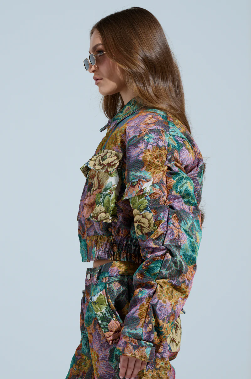 LOGAN SQUARE JACQUARD BOMBER - Image 5