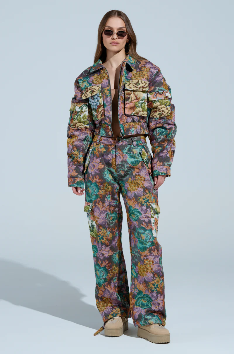 LOGAN SQUARE JACQUARD BOMBER - Image 7