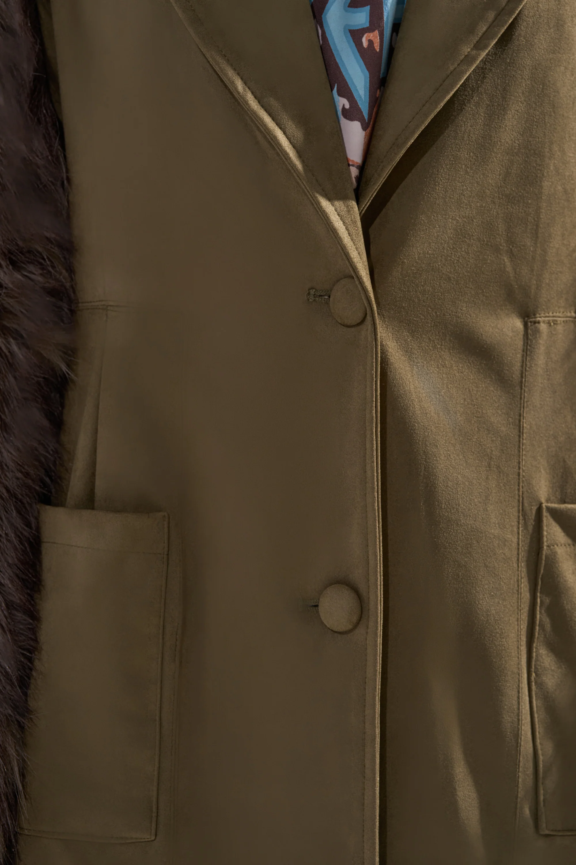 LOLITA FUR SLEEVE TRENCH - Image 14