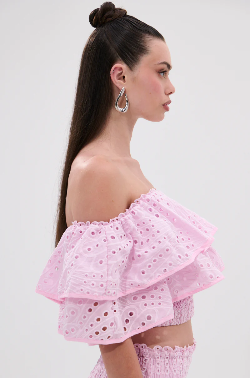LOLLI EYELET BLOUSE - Image 2