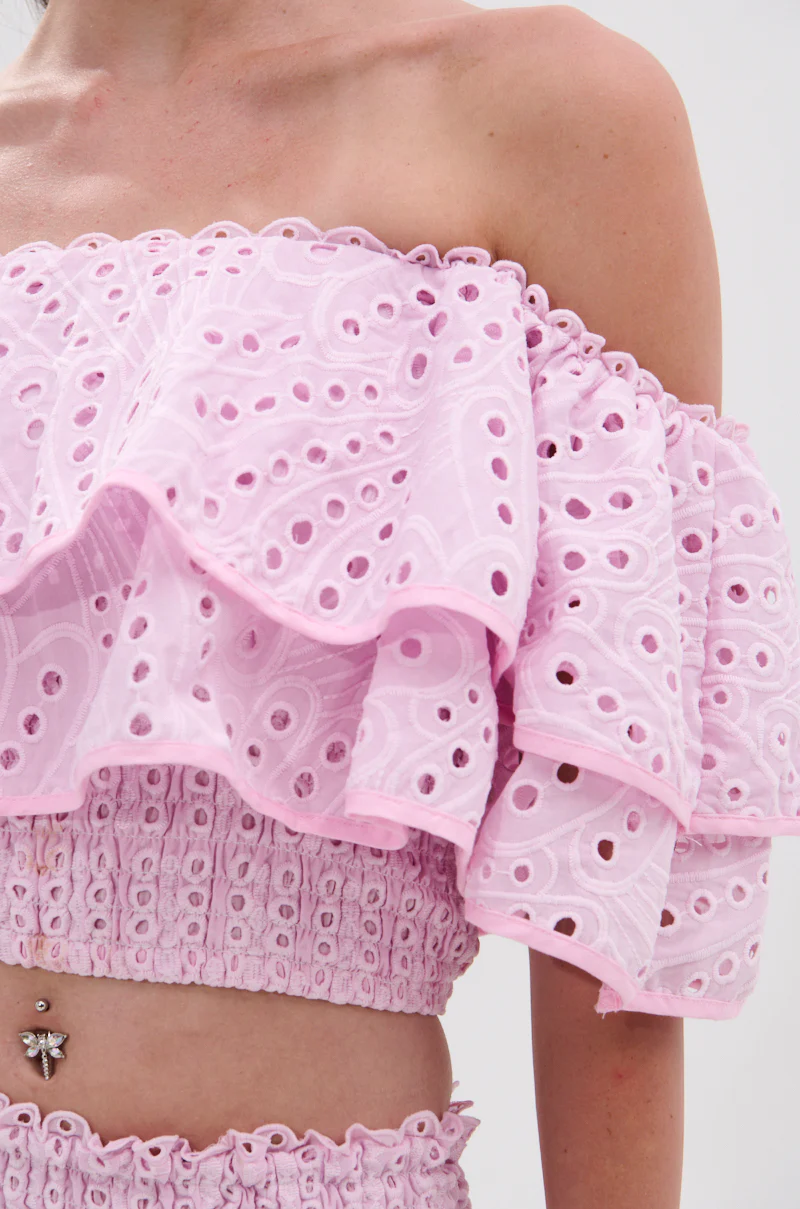 LOLLI EYELET BLOUSE - Image 6