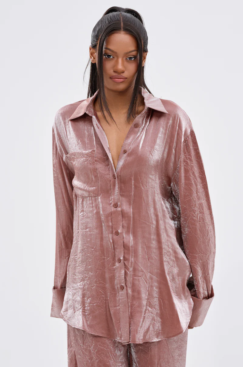LOOK AT ME BUTTON DOWN TOP - Image 2
