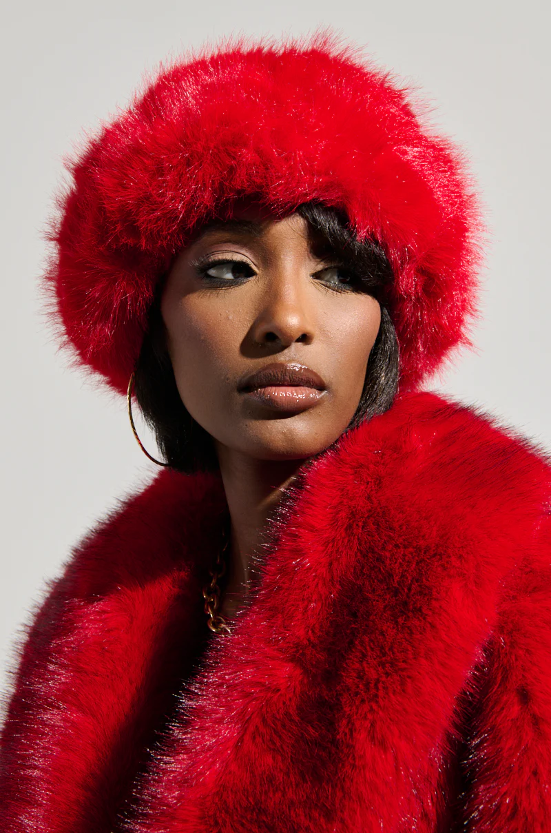 LOOK AT ME NOW FAUX FUR HEADBAND