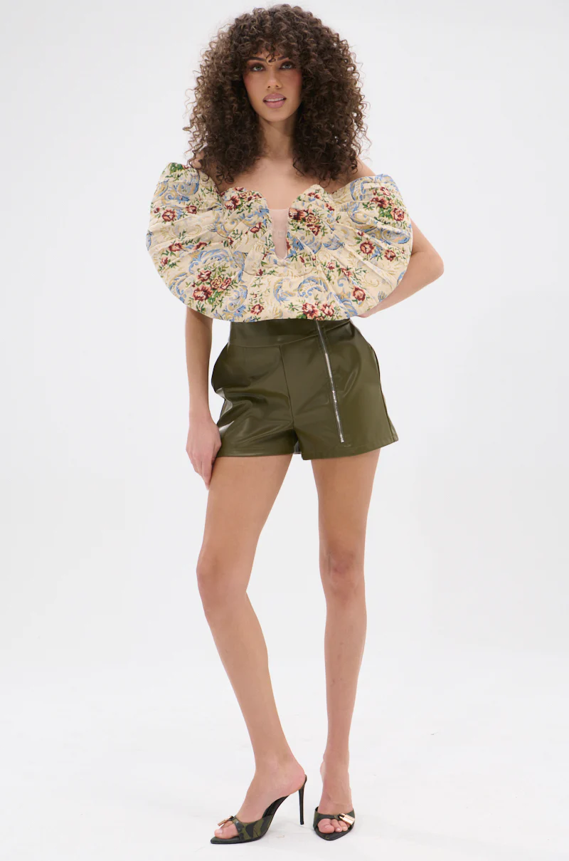 LOOK THIS WAY JACQUARD BLOUSE - Image 4
