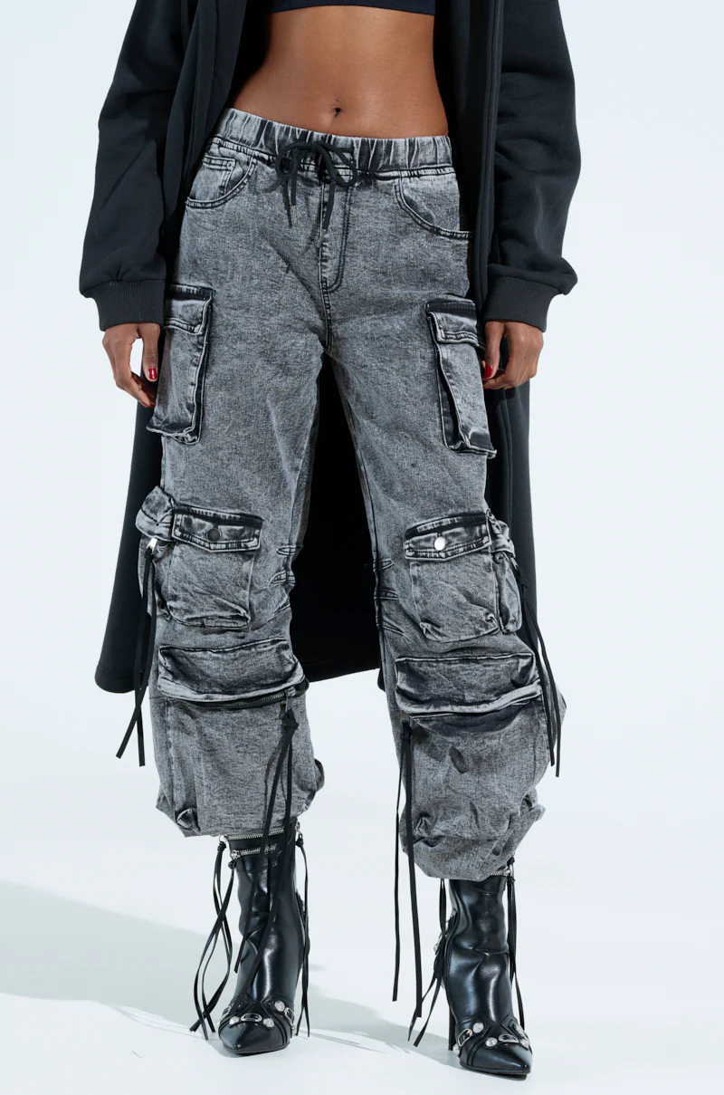 LOOKS FIRE DENIM JOGGER - Image 2