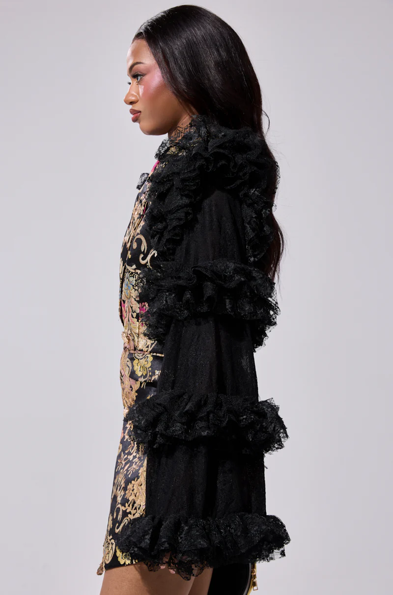 LORY PRINTED BLAZER DRESS - Image 5