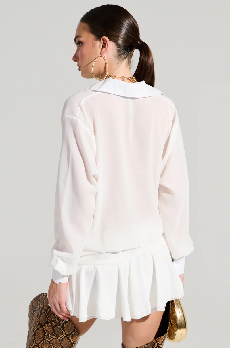 LOSE CONTROL MESH MINI DRESS - Image 5