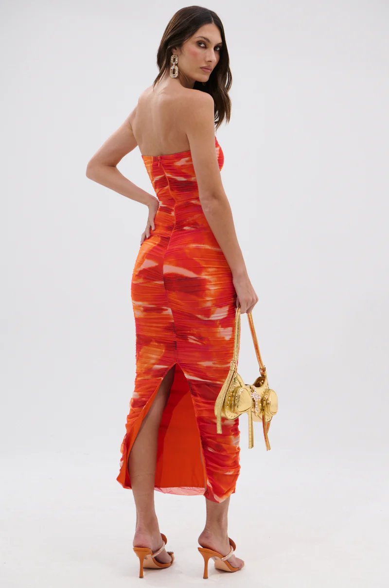 LOTS OF LOVE OMBRE MIDI DRESS - Image 6