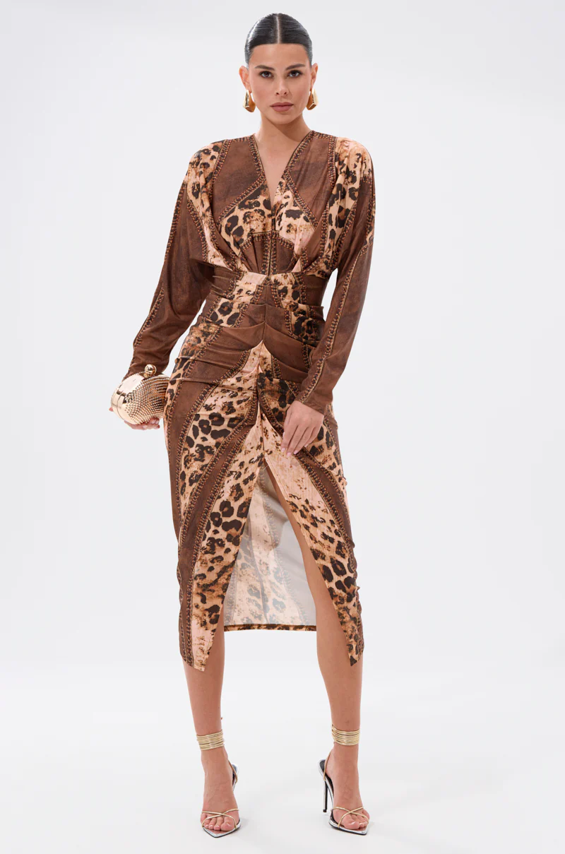 LOTS OF LOVE TO GIVE MIDI DRESS - Image 4